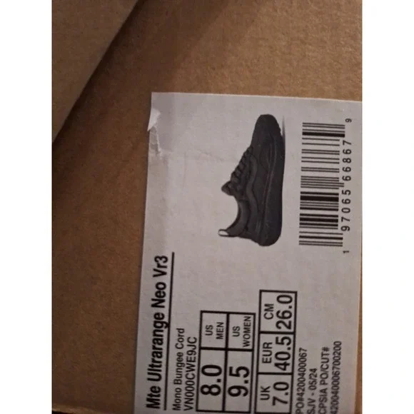 Vans Mte Ultrarange Vr3 Neo Mono Bungee Cord Brown Mocha Women Sz 9.5 Sneaker - Picture 10 of 10